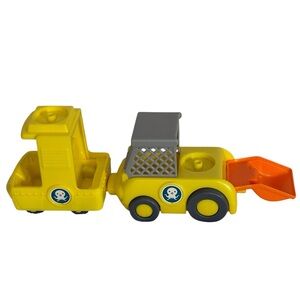 2013 Mattel Octonauts Repair Vehicle Toy  Orange Yellow Grey Not Complete 10”